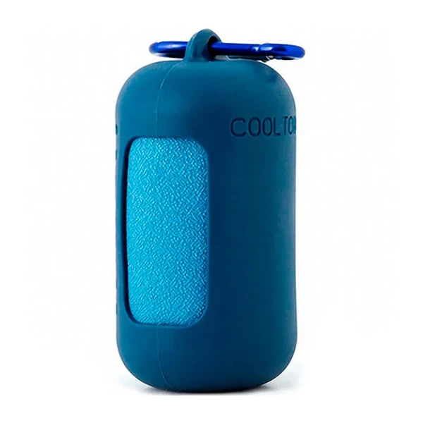 Охолодний рушник з мікрофібри iLoungeMax Cooling Sports Dark Blue 40х40