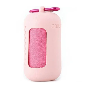 Охолодний рушник з мікрофібри iLoungeMax Cooling Sports Pink 40х40