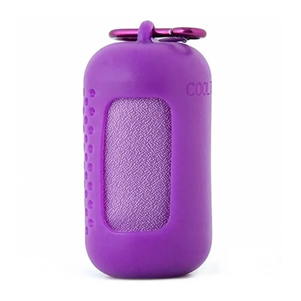 Охолодний рушник з мікрофібри iLoungeMax Cooling Sports Purple 40х40