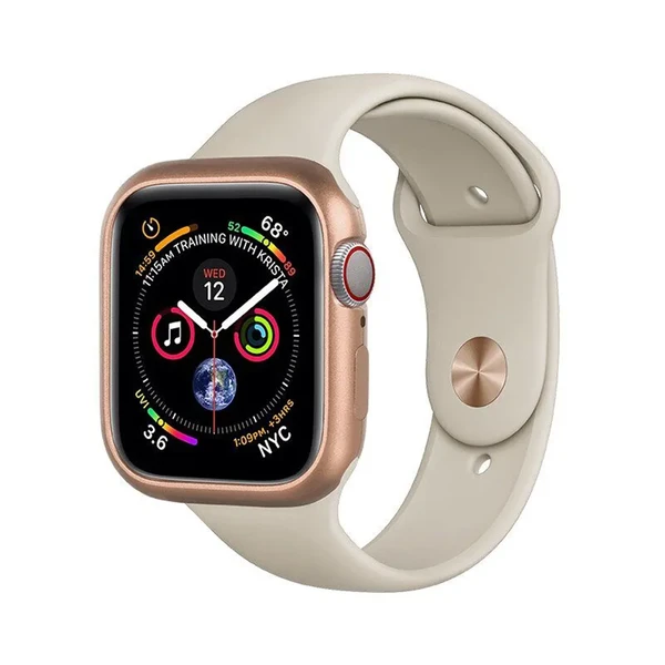 Чохол COTEetCI Aluminum Magnet Gold для Apple Watch 44mm SE 2 | SE | 6 | 5 | 4
