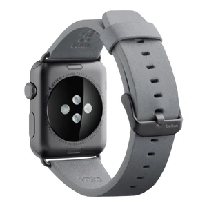 Ремешок Belkin Classic Leather Band Gray для Apple Watch 41mm | 40mm | 38mm - Фото 2