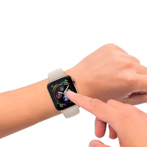 Защитное стекло iLoungeMax 3D Tempered Glass Curved Edge Black для Apple Watch 40mm SE 2 | SE | 6 | 5 | 4 - Фото 4