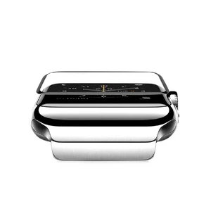Захисне скло iLoungeMax 3D Tempered Glass Curved Edge Black для Apple Watch 44mm SE 2 | SE | 6 | 5 | 4 - Фото 2