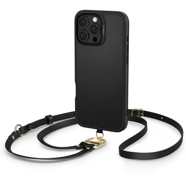 Чорний чохол Spigen Cyrill Kajuk Classic Charm Mag для iPhone 16 Pro в Запоріжжі