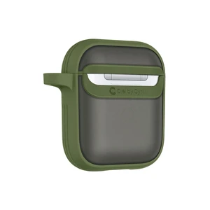 Чохол з карабіном CYRILL Color Brick - Khaki для Apple AirPods 1, 2 - Фото 3