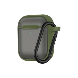 Чохол з карабіном CYRILL Color Brick - Khaki для Apple AirPods 1, 2 - Фото 5