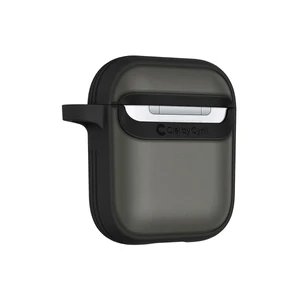 Чехол с карабином CYRILL Color Brick Matte Black для Apple AirPods 1 | 2 - Фото 3