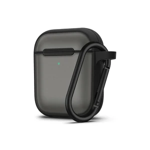 Чехол с карабином CYRILL Color Brick Matte Black для Apple AirPods 1 | 2 - Фото 5