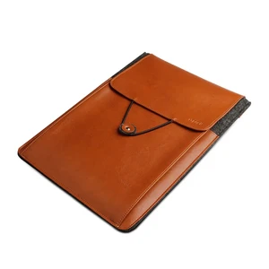 Шкіряний чохол d-park Postman Coffee для Apple Macbook 12" |  Air 11" - Фото 3