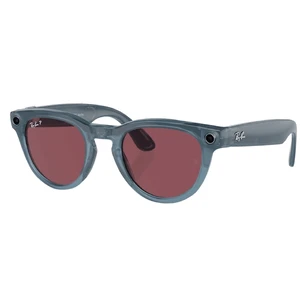 Умные очки Ray-Ban Meta Headliner, Shiny Jeans / Dusty Red  - Фото 1