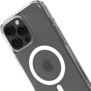 Полупрозрачный белый чехол Spigen Ultra Hybrid Mag для iPhone 16 Pro - Фото 8