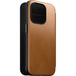 Чехол-книжка с MagSafe Nomad Modern English Tan для iPhone 15 Pro - Фото 4