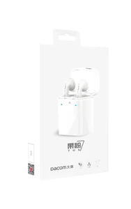 Беспроводные вакуумные наушники iLoungeMax Dacom с зарядным чехлом - Фото 3