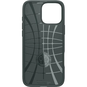 Зеленый чехол Spigen Liquid Air для iPhone 16 Pro - Фото 4