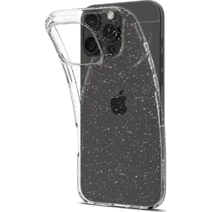 Прозрачный чехол с блестками Spigen Liquid Crystal Glitter для iPhone 16 Pro - Фото 2