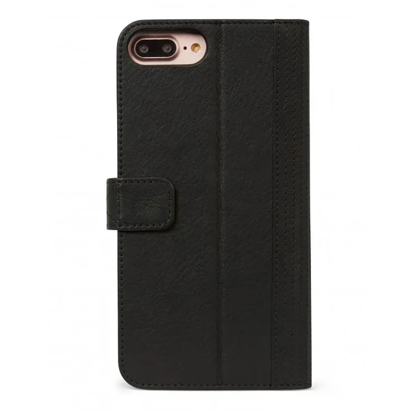 Шкіряний чохол-книжка Decoded 2-in-1 Wallet Case Black для iPhone 8 Plus | 7 Plus | 6s Plus | 6 Plus