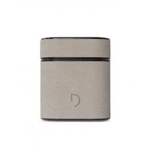Шкіряний чохол з карабіном Decoded Aircase Gray Stone для AirPods