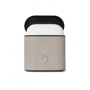 Кожаный чехол с карабином Decoded Aircase Gray Stone для AirPods - Фото 2