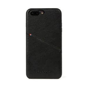 Кожаный чехол с отделением для карт Decoded Back Cover Black для iPhone 8 Plus | 7 Plus | 6s Plus | 6 Plus