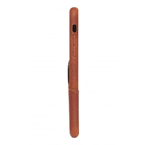 Шкіряний чохол з відділенням для карт Decoded Back Cover Brown для iPhone X | XS - Фото 6