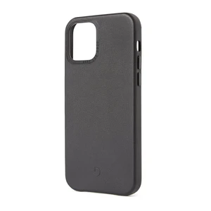 Чорний шкіряний чохол Decoded Back Cover Black для iPhone 12 mini