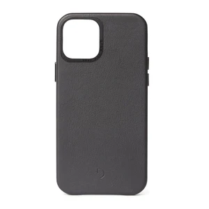 Черный кожаный чехол Decoded Back Cover Black для iPhone 12 Pro Max - Фото 2