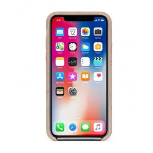 Шкіряний чохол з відділенням для карт Decoded Back Cover Natural для iPhone X | XS - Фото 5