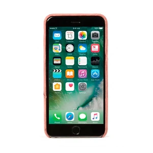 Шкіряний чохол з відділенням для карт Decoded Back Cover Rose для iPhone 8 Plus | 7 Plus | 6s Plus | 6 Plus - Фото 4