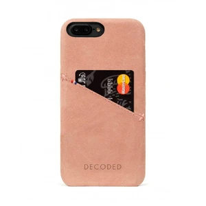 Шкіряний чохол з відділенням для карт Decoded Back Cover Rose для iPhone 8 Plus | 7 Plus | 6s Plus | 6 Plus - Фото 2