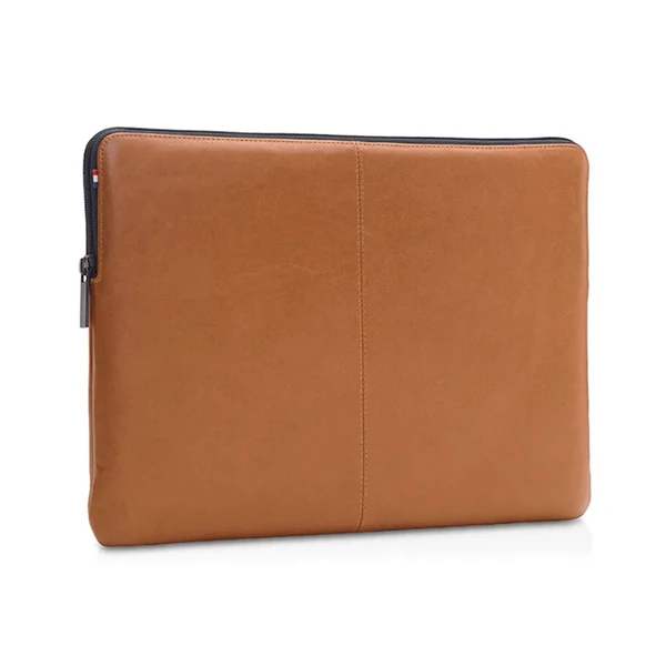 Кожаный чехол-сумка Decoded Basic Slim Sleeve Brown для MacBook Pro 16" | Pro 15" with Touch Bar (2016-2017)
