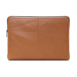 Шкіряний чохол-сумка Decoded Basic Slim Sleeve Brown для MacBook Pro 16" | Pro 15" with Touch Bar (2016-2017) - Фото 2