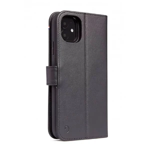 Кожаный чехол-книжка Decoded Detach Wallet Black для iPhone 11 - Фото 4