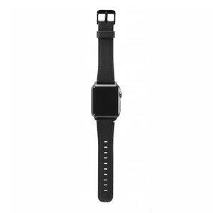 Шкіряний ремінець Decoded Leather Strap Black для Apple Watch 41mm | 40mm | 38mm - Фото 2