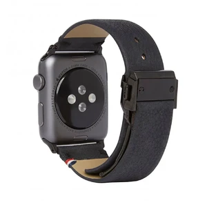 Кожаный ремешок Decoded Leather Strap Black для Apple Watch Ultra 49mm | 45mm | 44mm | 42mm