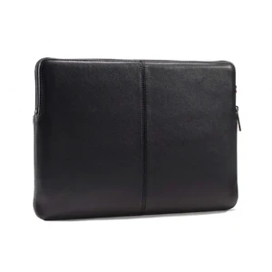 Шкіряний чохол-сумка Decoded Slim Sleeve Black для MacBook 12" |  Air 11"