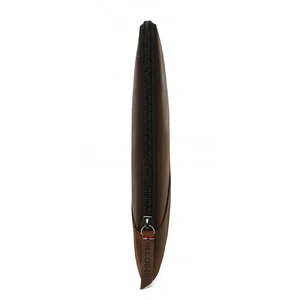 Кожаный чехол-сумка Decoded Waxed Slim Sleeve Brown для MacBook Pro 13" (2016-2020) | Air 13" (2018-2020) - Фото 4