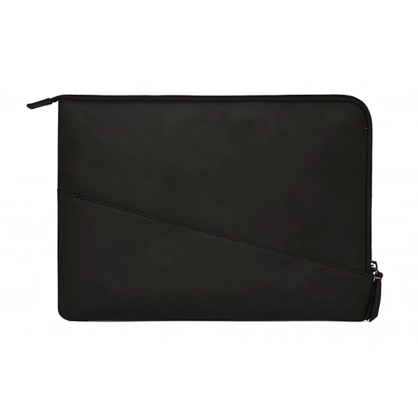 Шкіряний чохол-сумка Decoded Waxed Slim Sleeve Black для MacBook Pro 13" (2016 | 2017 | 2018) | Air 13" (2020 | 2019 | 2018)