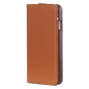 Кожаный чехол-книжка Decoded Wallet Case Brown для iPhone SE 3 | SE 2 | 8 | 7 | 6s | 6
