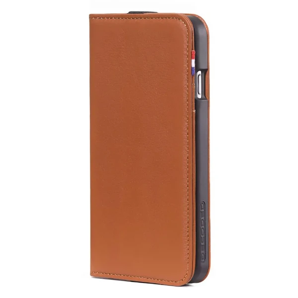 Шкіряний чохол-книжка Decoded Wallet Case Brown для iPhone SE 3 | SE 2 | 8 | 7 | 6s | 6