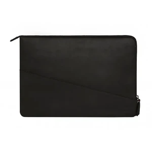 Кожаный чехол-сумка Decoded Waxed Slim Sleeve Black для MacBook Pro 16" | Pro 15" with Touch Bar (2016-2017)