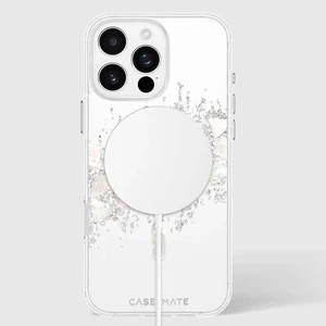 Прозрачный чехол с перламутром Case-Mate Karat MagSafe для iPhone 16 Pro Max - Фото 10