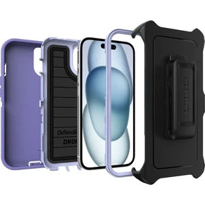 Противоударный чехол Otterbox Defender Series Pro Mountain Majesty (Purple) для iPhone 16e - Фото 3