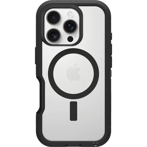 Противоударный чехол Otterbox Defender Series Pro XT MagSafe Dark Side (Clear/Black) для iPhone 16 Pro