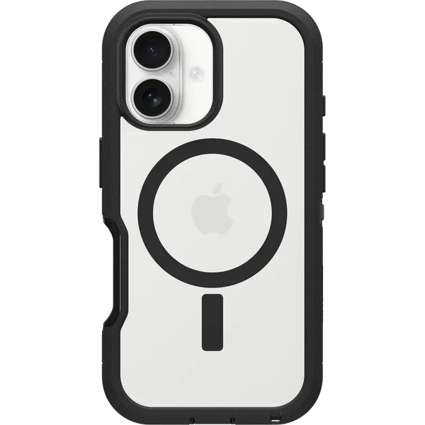 Протиударний чохол Otterbox Defender Series Pro XT MagSafe Dark Side (Clear/Black) для iPhone 16 у Львові