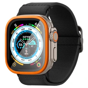 Защитное стекло Spigen Screen Protector Glas.tR Slim Pro Orange для Apple Watch Ultra 49mm - Фото 4