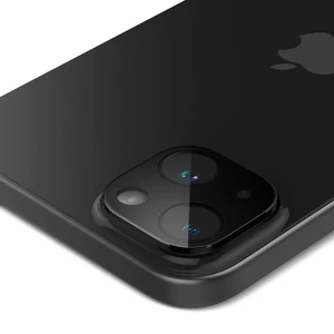 Защитное стекло на камеру Spigen Optik Lens Protector Black для iPhone 15 | 15 Plus (2 шт.) - Фото 3