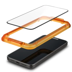 Защитное стекло с рамкой для поклейки Spigen AlignMaster GLAS.tR для iPhone 16 Plus | 15 Plus (2 шт.) - Фото 2