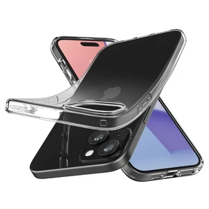 Прозрачный чехол Spigen Liquid Crystal Clear для iPhone 15 Plus - Фото 3