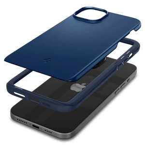 Захисний чохол Spigen Thin Fit Navy Blue для iPhone 15 Plus - Фото 2