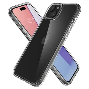 Защитный чехол Spigen Ultra Hybrid Crystal Clear для iPhone 15 Plus - Фото 3